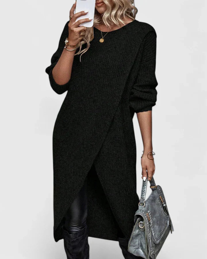 Zarymelle ⏐ Elegantes Strickkleid