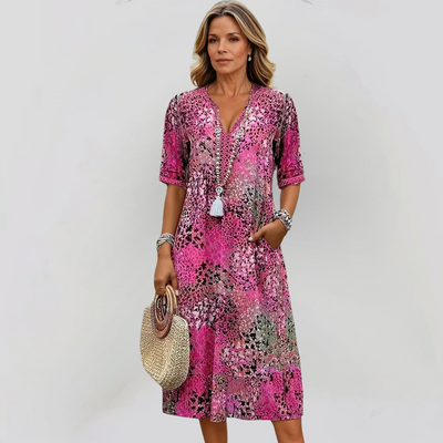 FRANCESCA  | Lebhaftes Sommerkleid