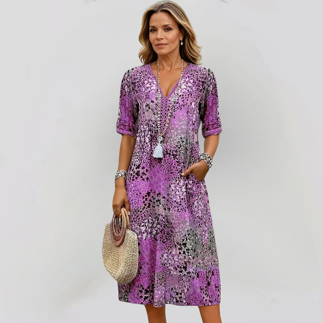 FRANCESCA  | Lebhaftes Sommerkleid